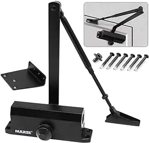 MARIE Automatic Door Closer Commercial Grade 2 Spring Heavy Duty Fireproof Adjustable Door-Closer Size 2