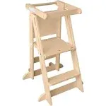 Little Partners Learn 'N Fold Learning Tower - Natural