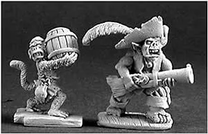 RPR03211 Goblin Pirate and Powder Monkey Miniature 25mm Heroic Scale Dark Heaven Legends