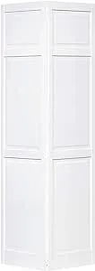 Kimberly Bay Closet Door, Bi-Fold, 6-Panel Style Primed White