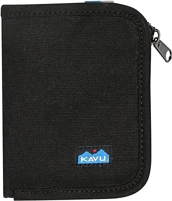 KAVU Zippy Wallet Bi Fold Zip Clutch With Removable Coin Pouch