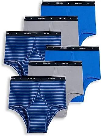 Jockey Men's Underwear Classic Full Rise Brief - 6 Pack