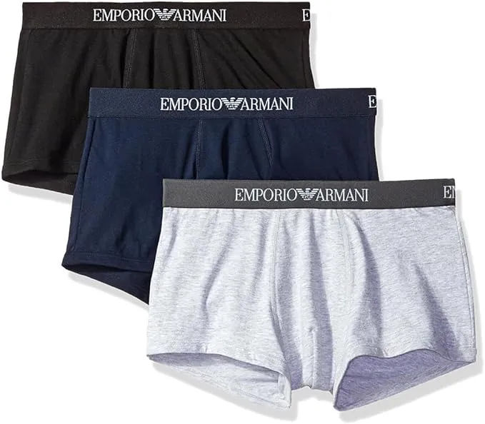 Emporio Armani Men's Trunks 3-Pack