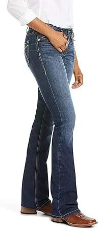 "Ariat Women's REAL Rosa Perfect Rise Stretch Bootcut Jeans 10027713"