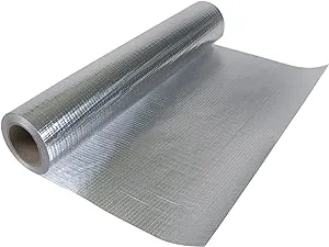 Advanced Foil Systems-Aluma-Foil Super Plus Radiant Barrier, 14.5-Inches x 413.2-Linear Feet (500 Square Feet), silver