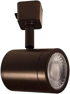 WAC Lighting, Charge LED 10W Line Voltage Track Head 3000K in Dark Bronze for H Track (Pack of 6)