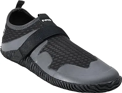 NRS Kicker Wetshoe Men's, 10 / Black