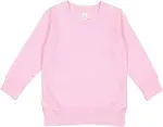 Rabbit Skins 3317 - Toddler Fleece Sweatshirt Pink 2T