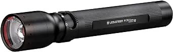 Ledlenser, P17R Core Rechargeable Flashlight, LED Light for Home and Emergency Use, Black