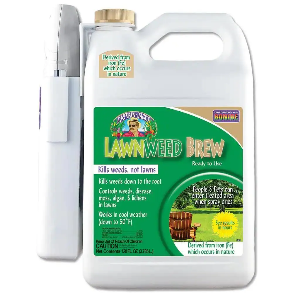 Captain Jack&#x27;s&#x2122; Lawnweed Brew Ready to Use, 128oz.