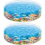 Intex 8 ft. Deep Blue Sea Snapset Pool