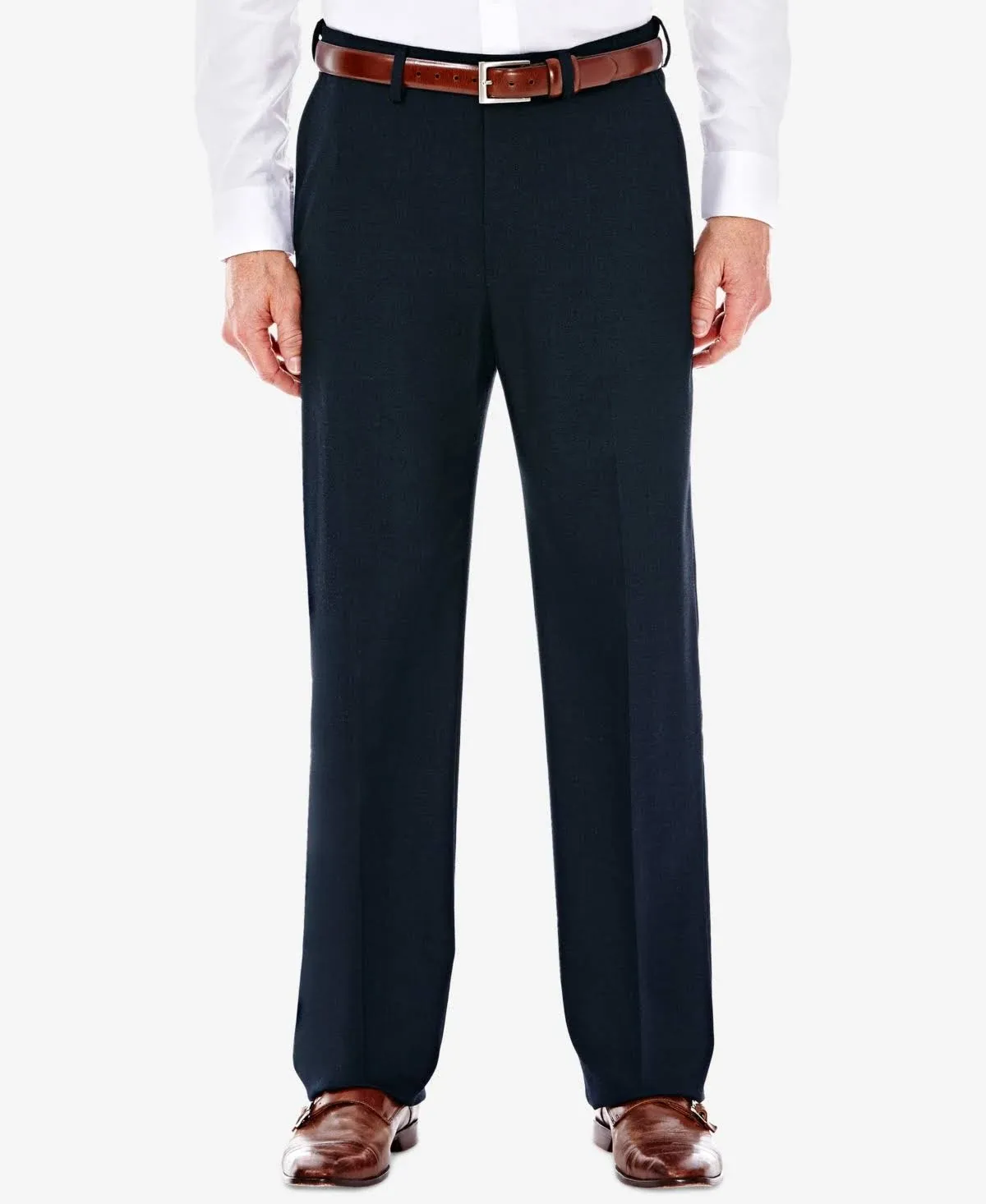 Men's J.M. Haggar® Premium Classic-Fit Flat-Front Stretch Suit Pants