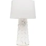 Mitzi One Light Table Lamp in White Lustro/Gold Leaf Combo from the Naomi collection - HL335201-WH/GL