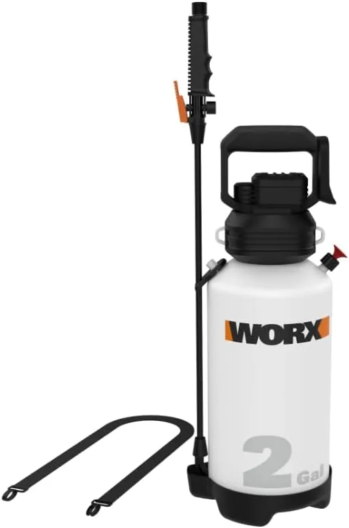 Worx WG829.9 20V Power Share 2-Gallon Cordless Yard Sprayer (no Battery and Charger Included - Tool Only)