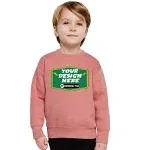 Rabbit Skins 3317 Toddler's 7.5 oz. Fleece Sweatshirt - Heather - 4T