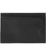 Polo Ralph Lauren Leather Card Holder - Black - One Size