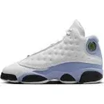 Air Jordan 13 Retro (GS) Big Kids - White/Yellow Ochre-Blue Grey-Black