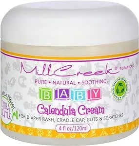 Mill Creek Baby Calendula Cream with Witch Hazel - 4 fl. oz./120 ml