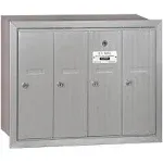 Salsbury Industries Vertical Mailbox 4 Doors