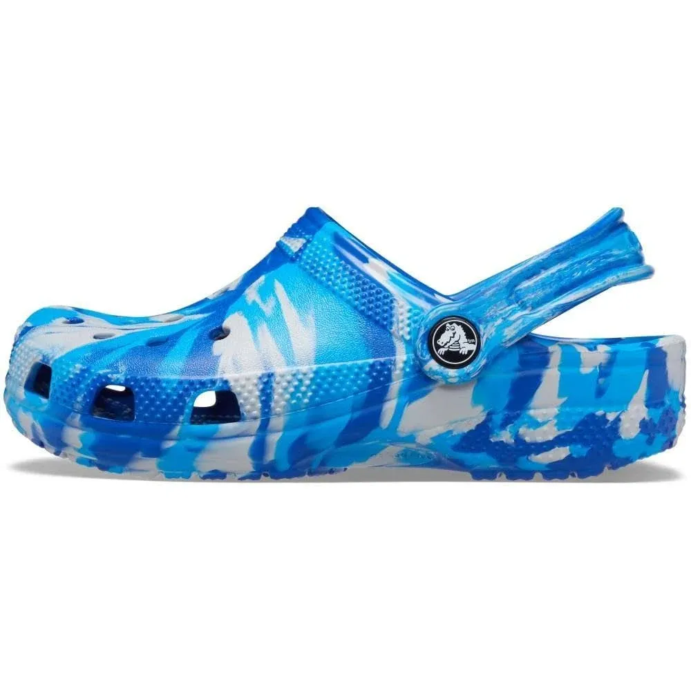 Crocs Kids' Classic Marbled Tie-dye Clog