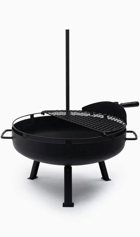 Barebones Cowboy Fire Pit Grill - 23"