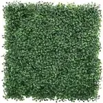 ULAND 12pcs Pack 20 inch by 20 inch Size Artificial Faux Hedges DIY Panels, Boxwood Greenery Ivy Privacy Fence Landscaping Screening Green Wall, for