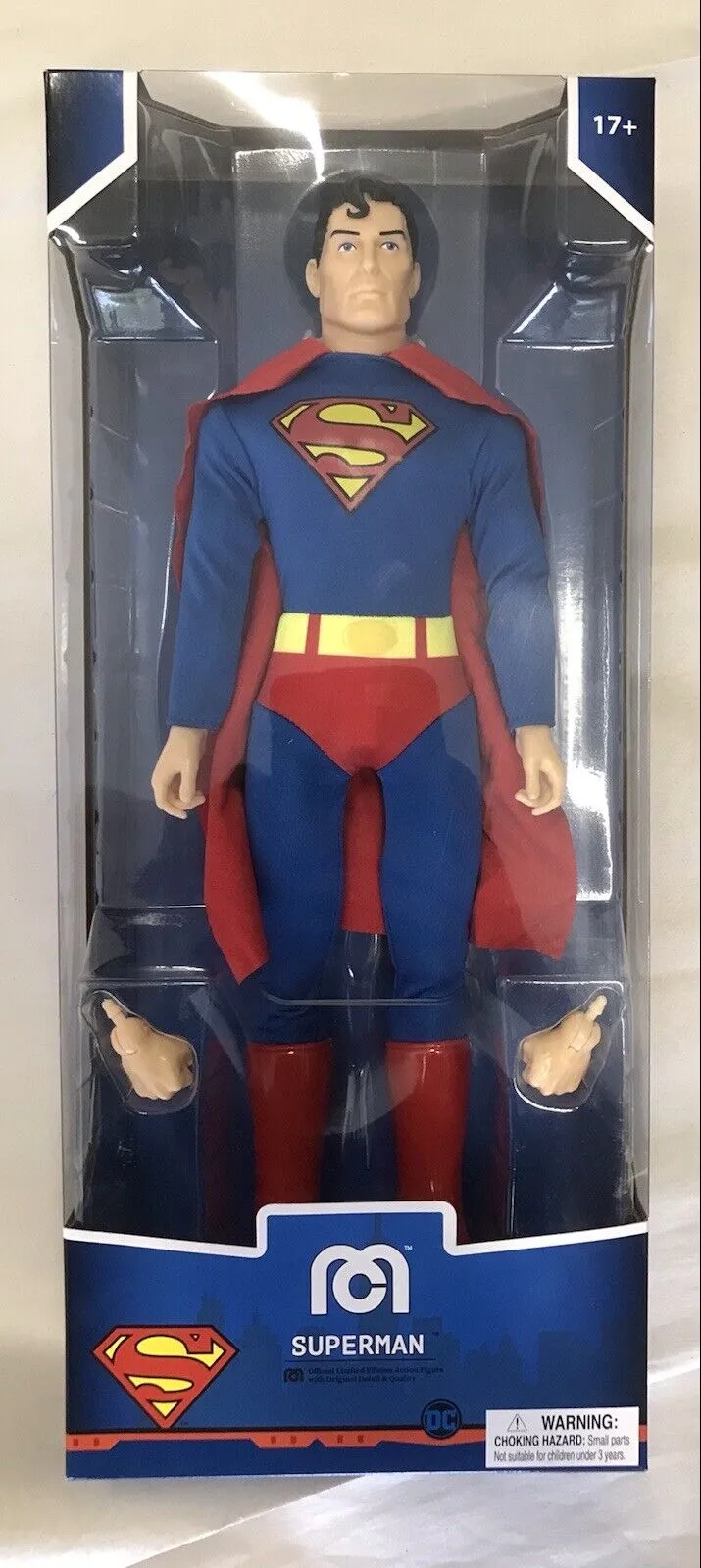 Mego DC Superman 14 Inch Action Figure Loose New Padded Mailer Shipping Only