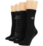 Women's Columbia Stripe Moisture Control Crew Socks