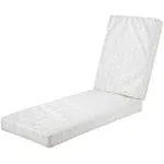 Classic Accessories Patio Chaise Lounge Cushion Foam - 3&#034; Thick - High Density W