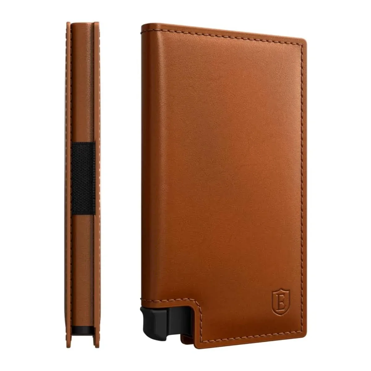 Ekster Parliament Wallet | Leather | Smart Wallet | Slim | Trackable | RFID Blocking | Caramel