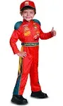 Cars 3 Lightning Mcqueen Classic Toddler Costume, Red, Large (4-6)