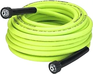 Flexzilla Pressure Washer Hose M22 Fittings, 5/16" x 50' | HFZPW3550M