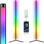 2pcs RGB Corner Floor Lamp