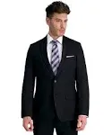 Haggar Men's Smart Wash Repreve Suit Separate Jacket - Slim Fit, Black, 36