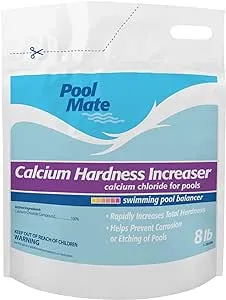 Pool Mate 1-2808B Calcium Hardness Increaser for Pools, 8-Pounds