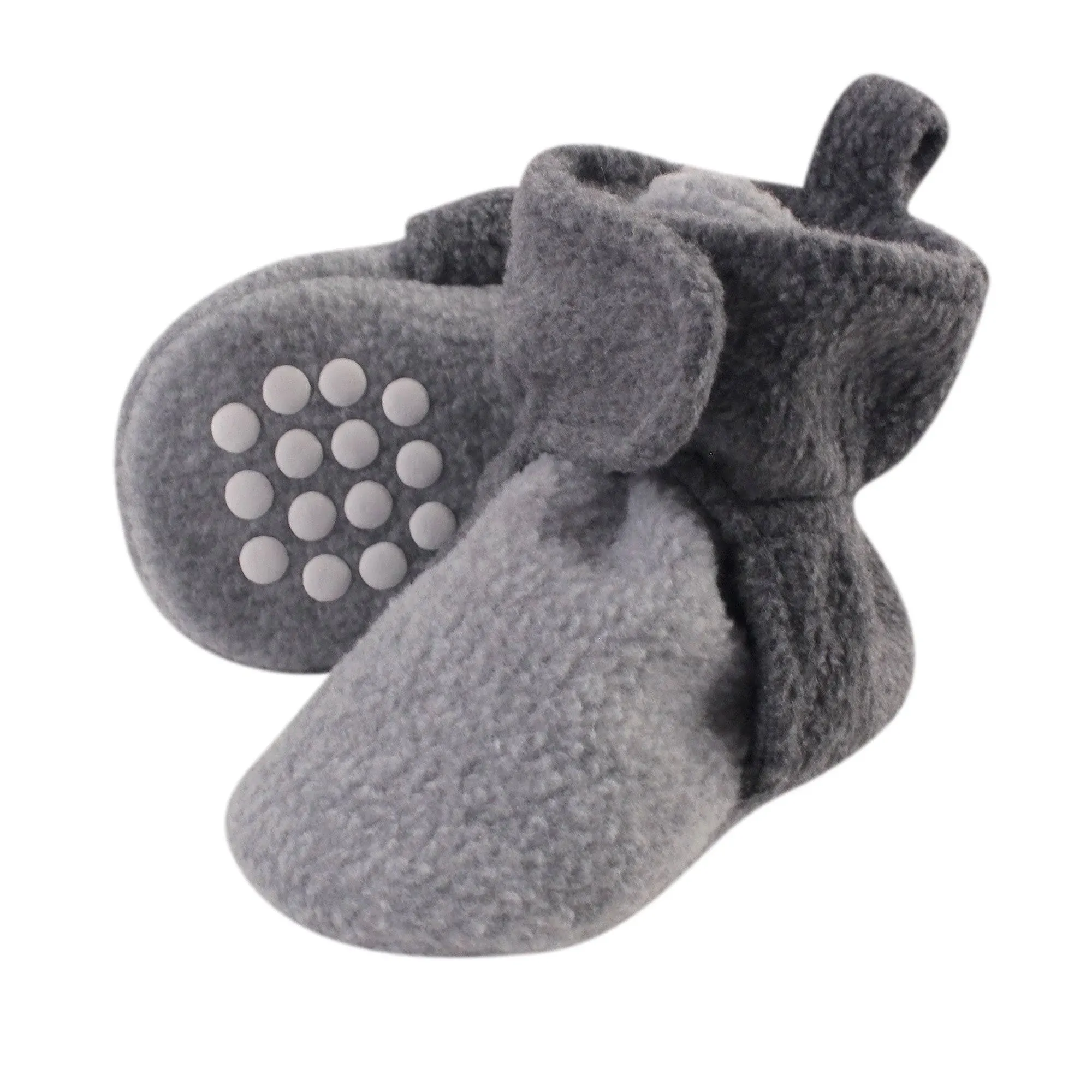 Luvable Friends Baby Girls' Cozy Fleece Booties