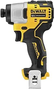 DEWALT XTREME 12V MAX* Impact Driver, Cordless, 1/4-Inch, Tool Only (DCF801B)