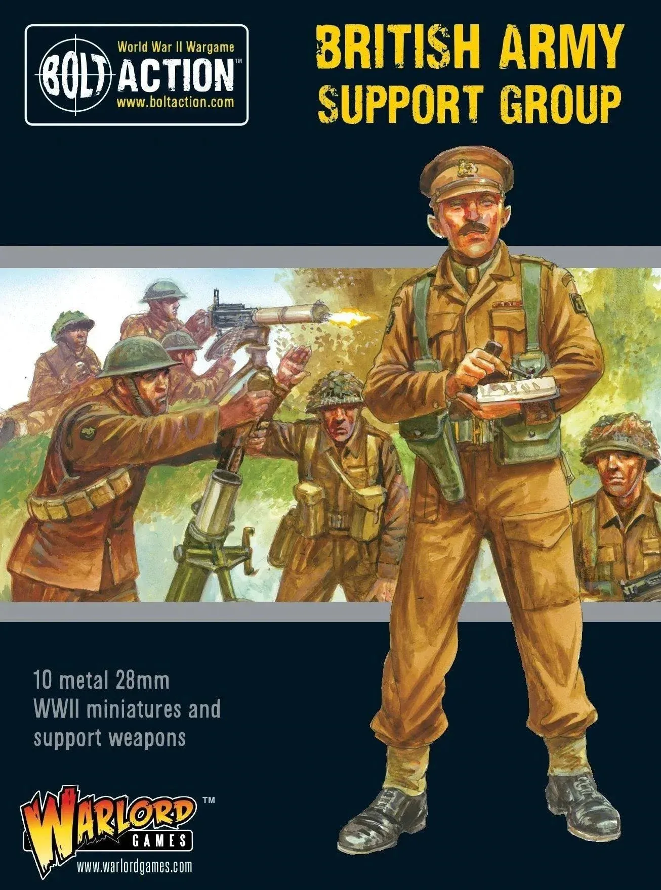 Bolt Action British Army Support Group