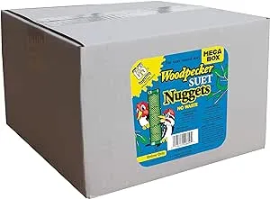 C&S Woodpecker Suet Nuggets Wild Bird Food, 8-lb Box