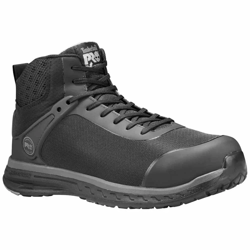 Timberland Pro Drivetrain Composite Toe SD35 Mid 10.5 Men's Black