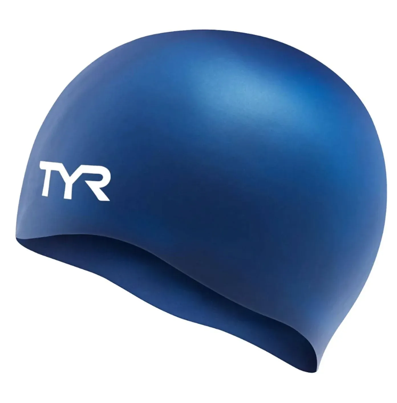 TYR Wrinkle Free Silicone Cap - Navy