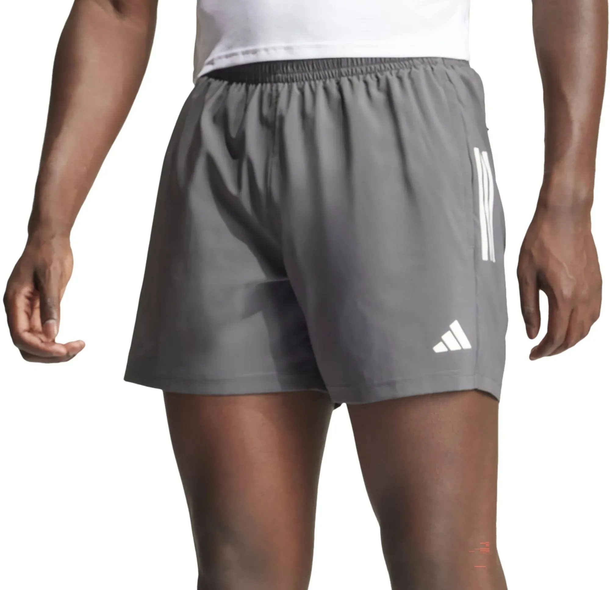 Adidas Men's Own The Run 5" Shorts Gray XXL