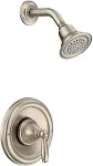 MOEN Brantford Shower Faucet Trim Kit Brushed Nickel Valve Not Included