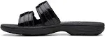 Clarks Cloudsteppers Breeze Piper Women's Slide Sandals, Size: 10, Black