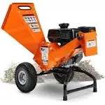 SuperHandy Compact Wood Chipper Shredder & Mulcher 7HP Engine