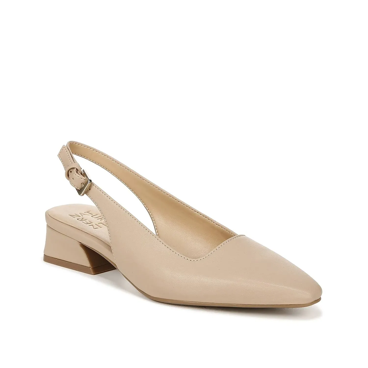 Naturalizer Women's Ginger Slingback Pump, Beige, 6.5M