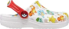 Crocs Toddler Classic Pokemon Clog - 207754-94S White/Multi