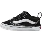 Vans Old Skool Infant Crib Shoes Black/True White