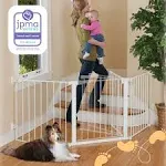 KidCo ConfigureGate Child Gate, White, 30 Inches 86 Inch