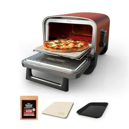 Woodfire™ Pizza Oven, 5-In-1 Outdoor Oven, 5 Pizza Settings,  Woodfire™ Technolo